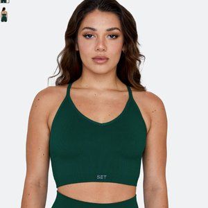 Set Active Ribbed Bra Top (Mojito)